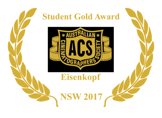 NSW Australian Cinematography Society (ACS) Student Gold Award Christian Mario Löhr